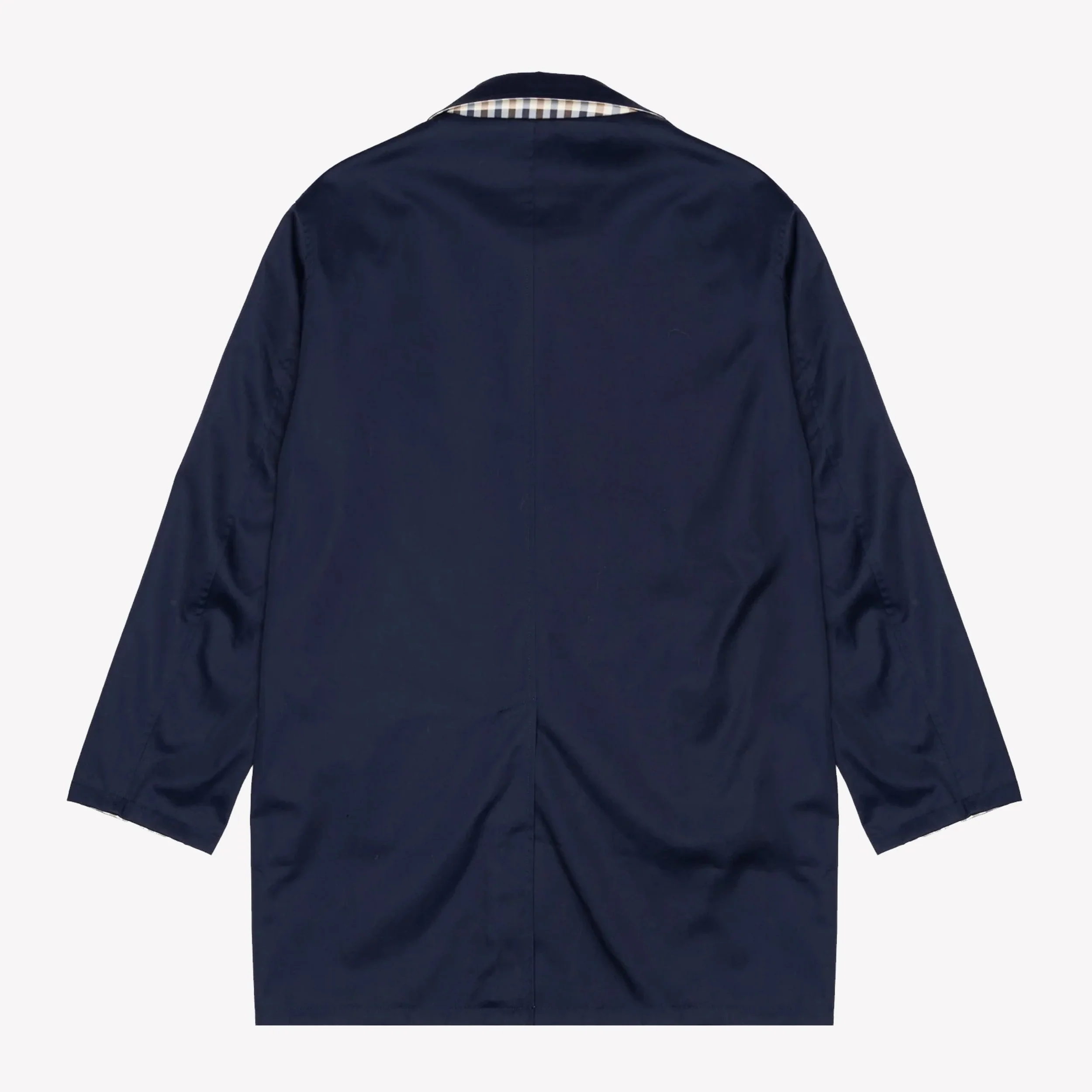 Archival Reversible Mid Coat Navy - Image 4