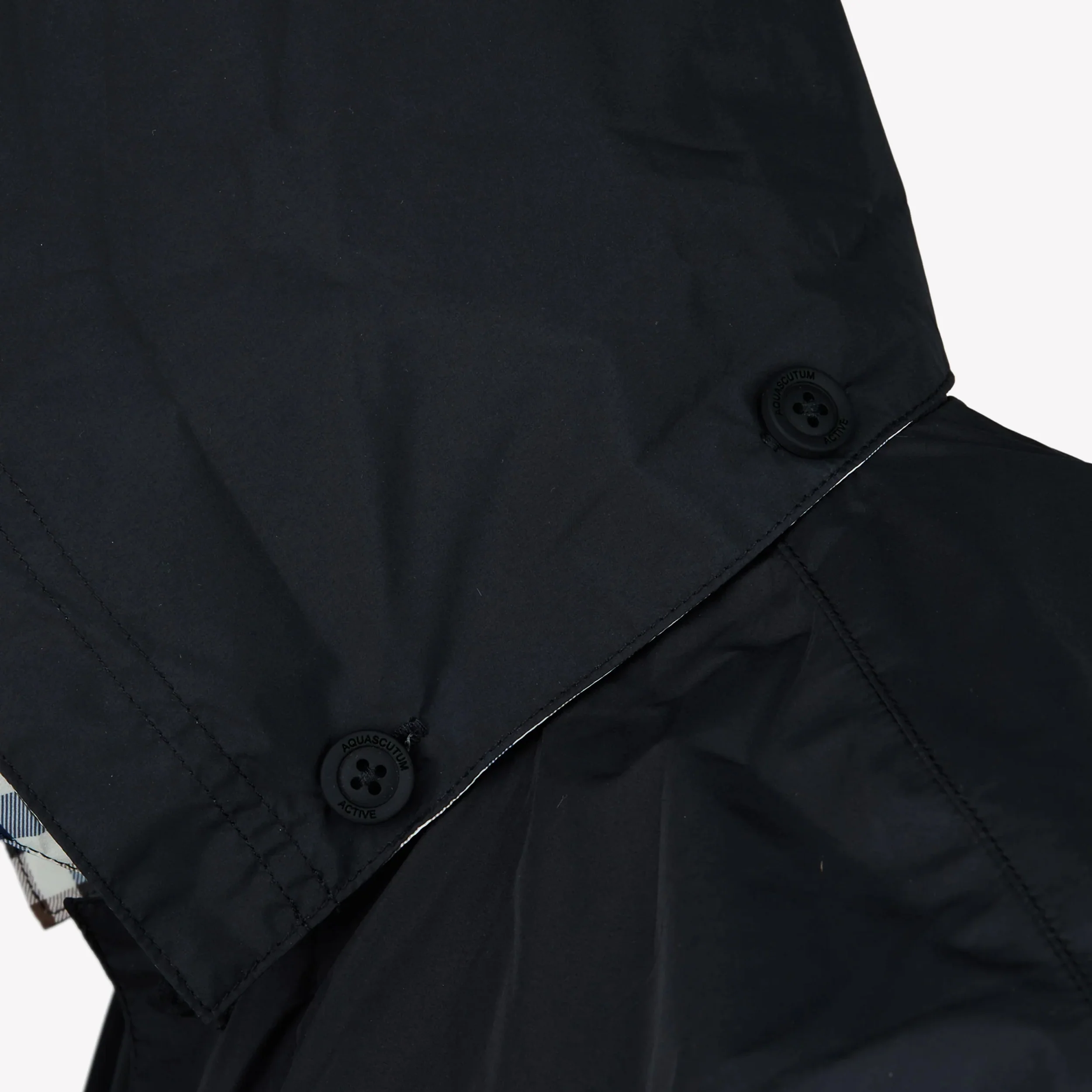 Badge Packable Trench Black - Image 4