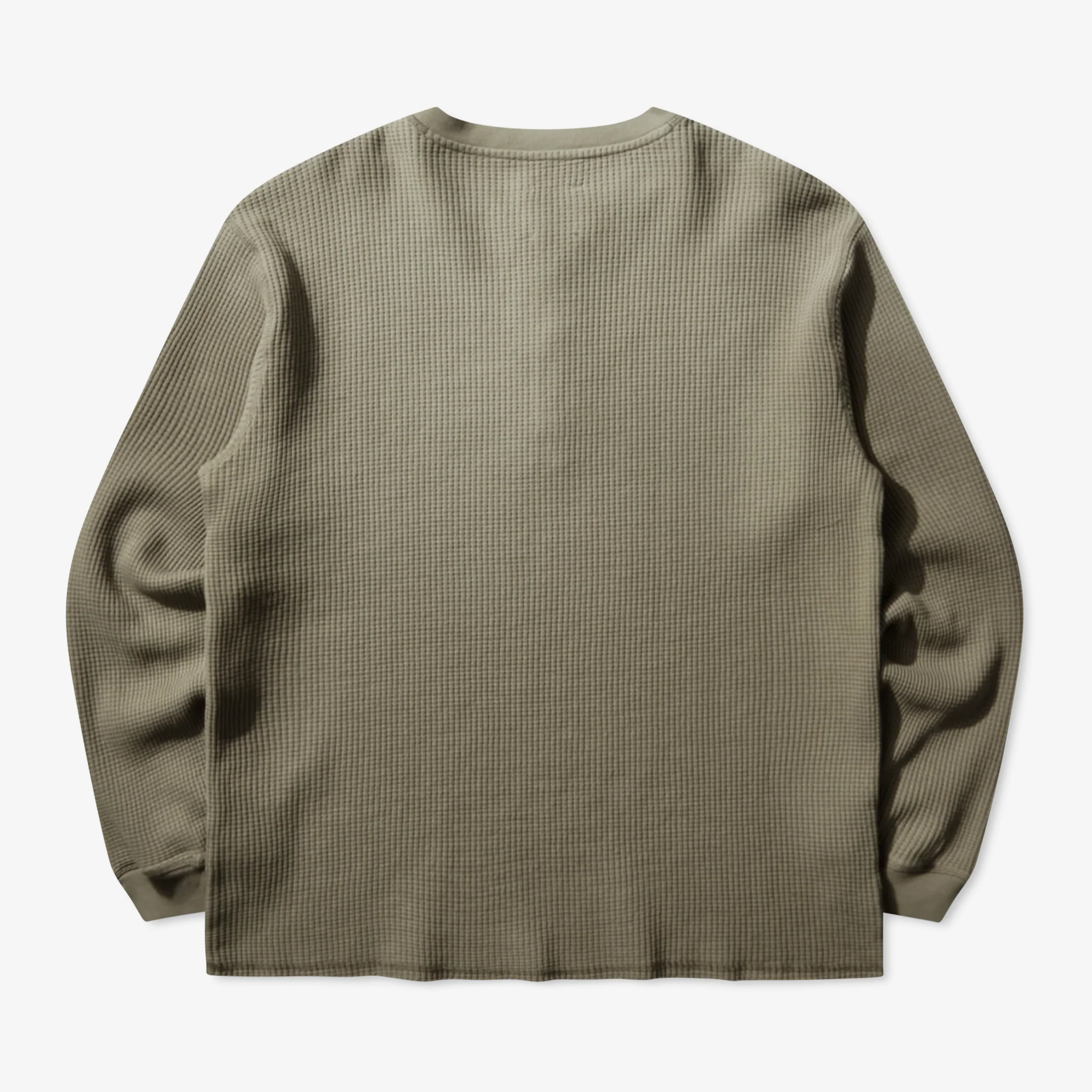 Bee Sun Faded Organic Waffle Serafino Long Sleeve - Image 2