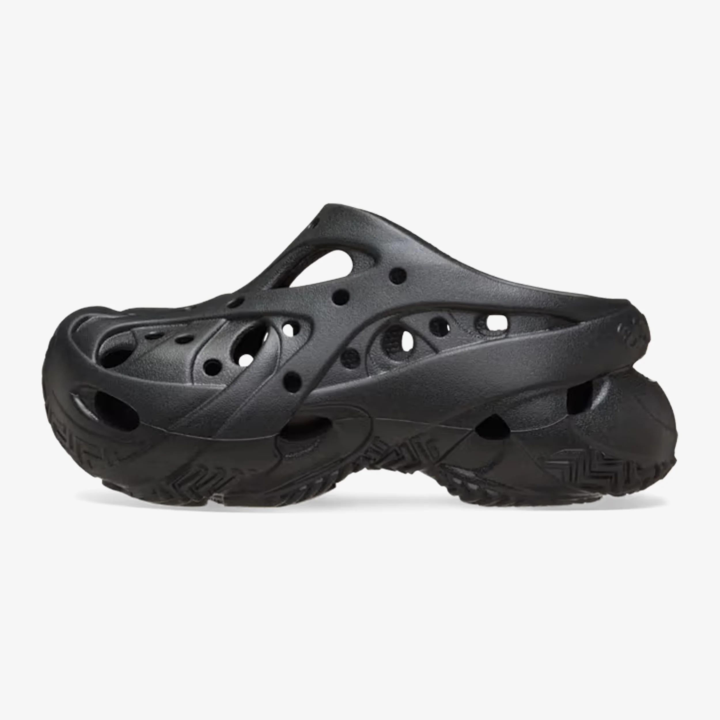 Caged Clog Black