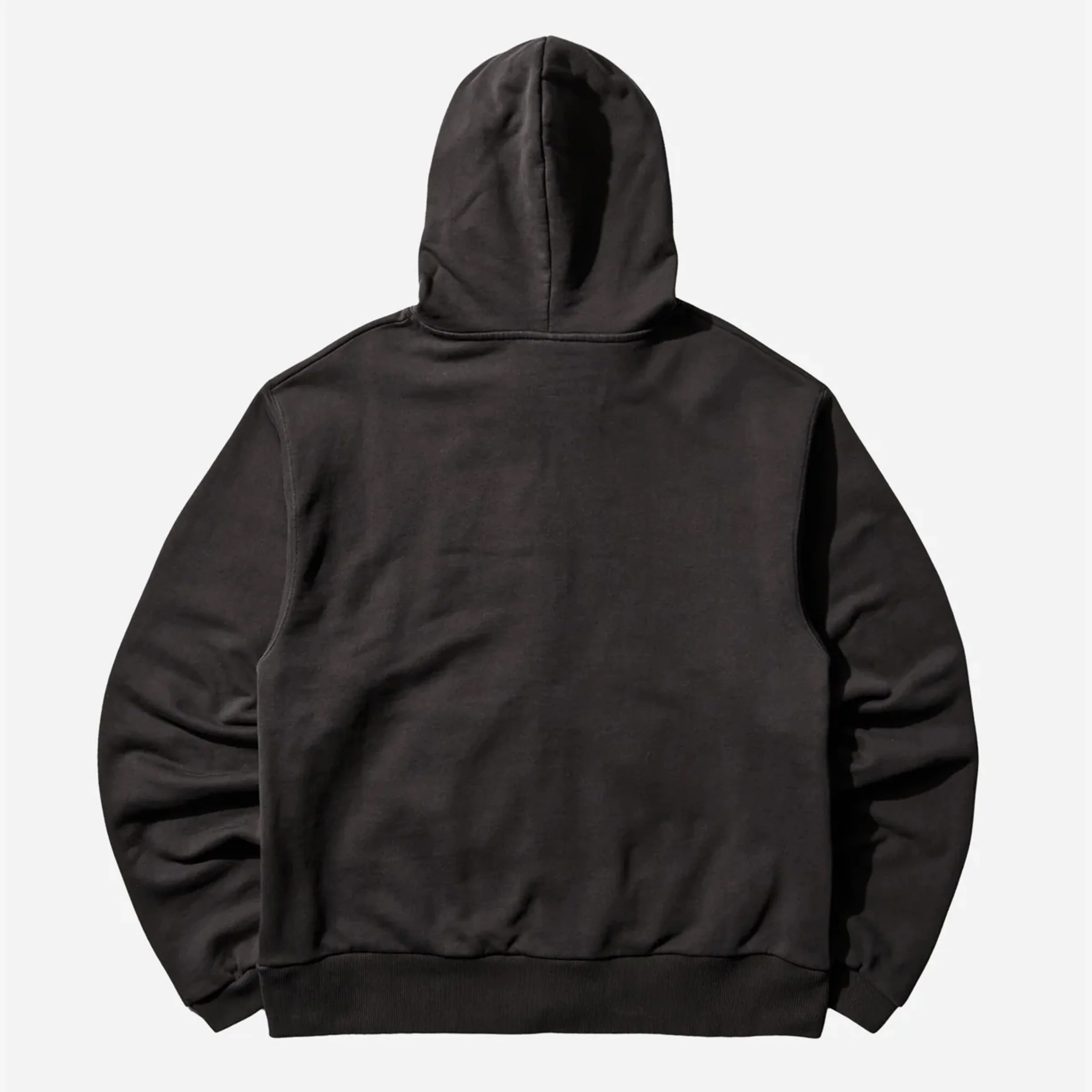 Compact Masked Zip Hoodie Washed Black - Image 2