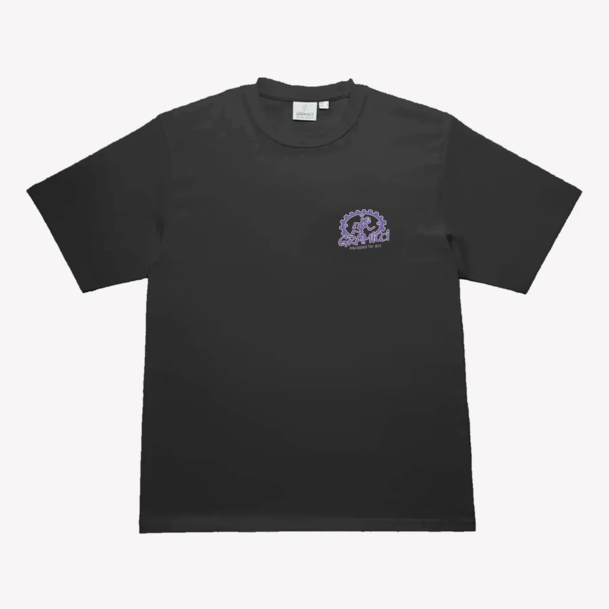 Equipped For Dirt Tee Vintage Black