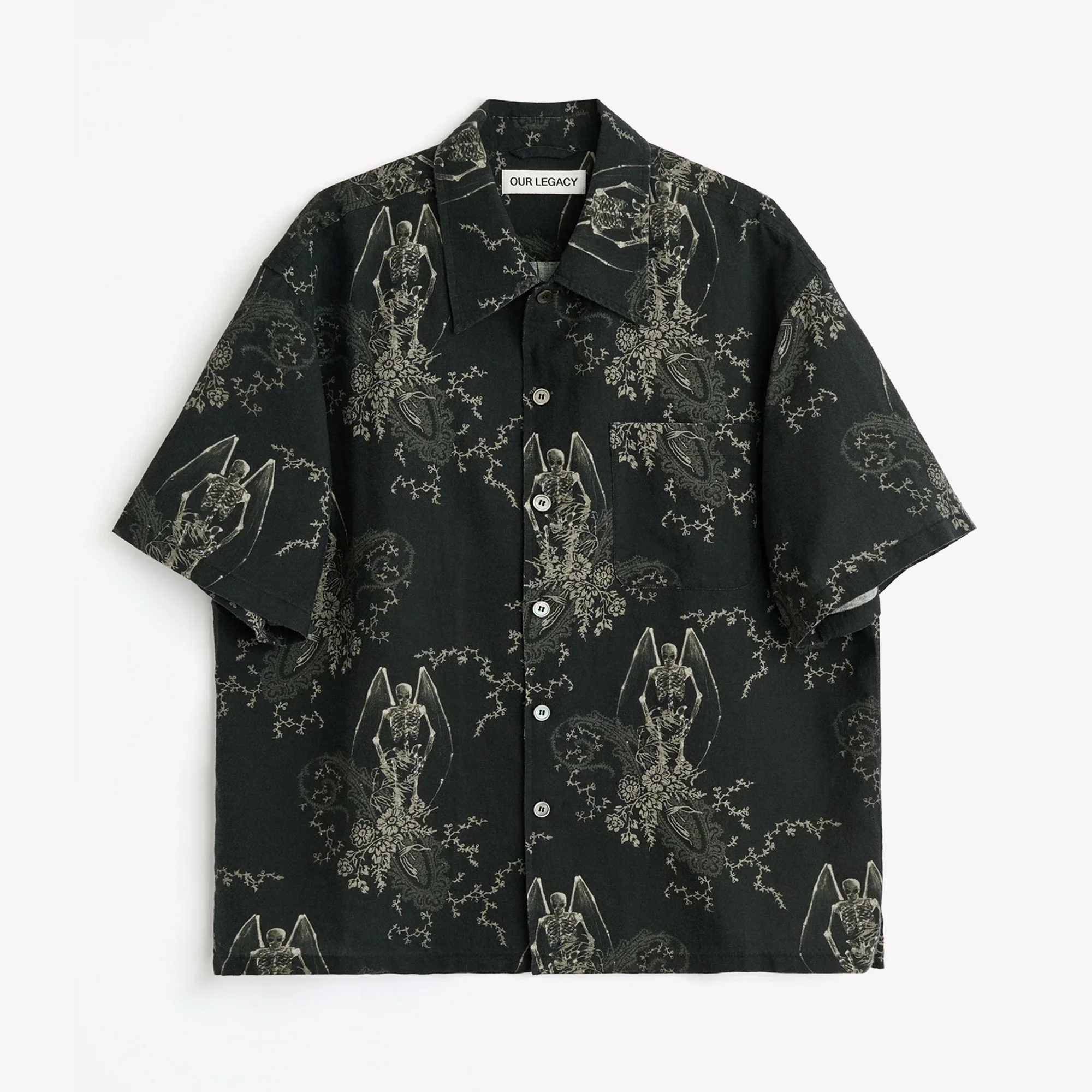 Every Shirt Shortsleeve Death Paisley