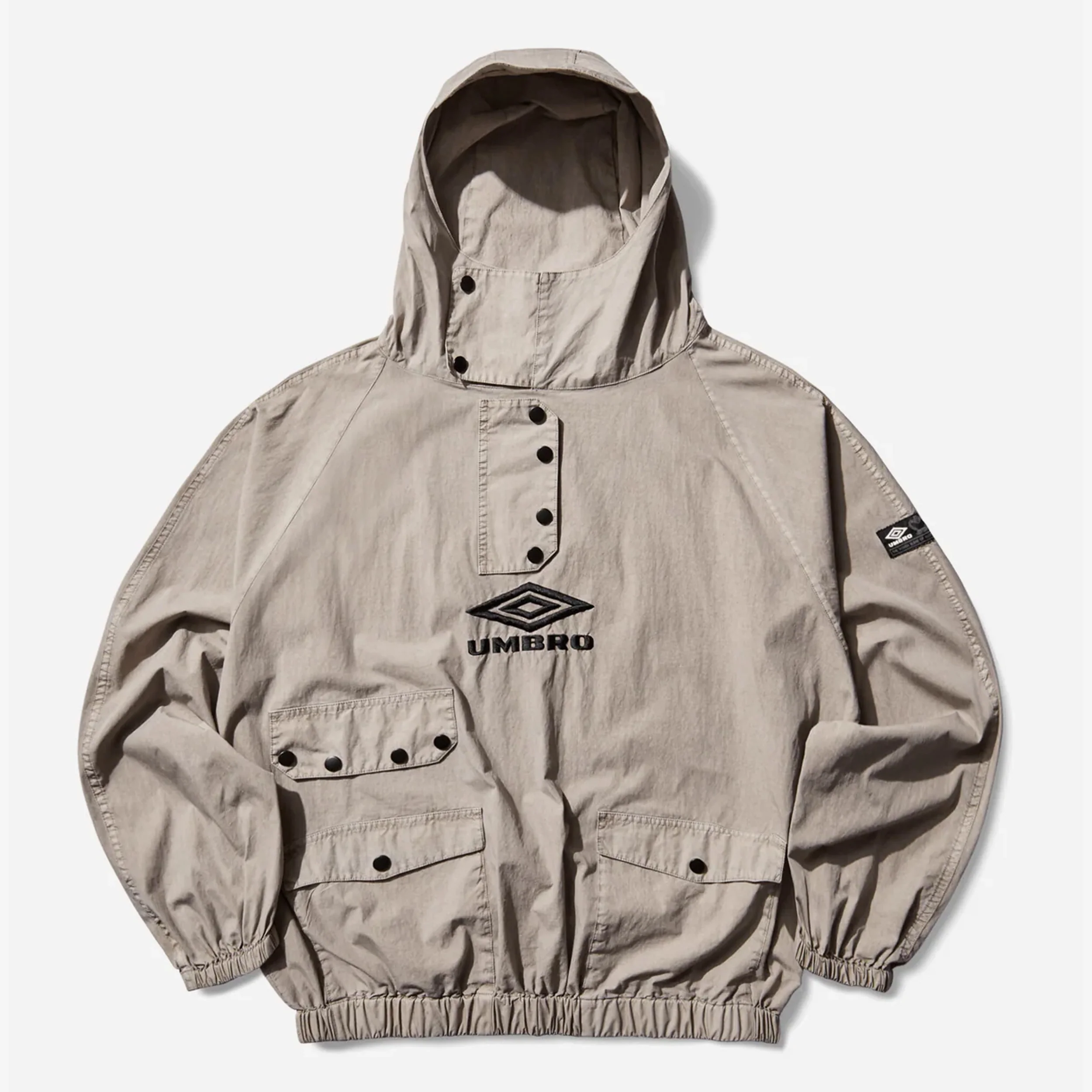 Faded Smock Anorak Greige