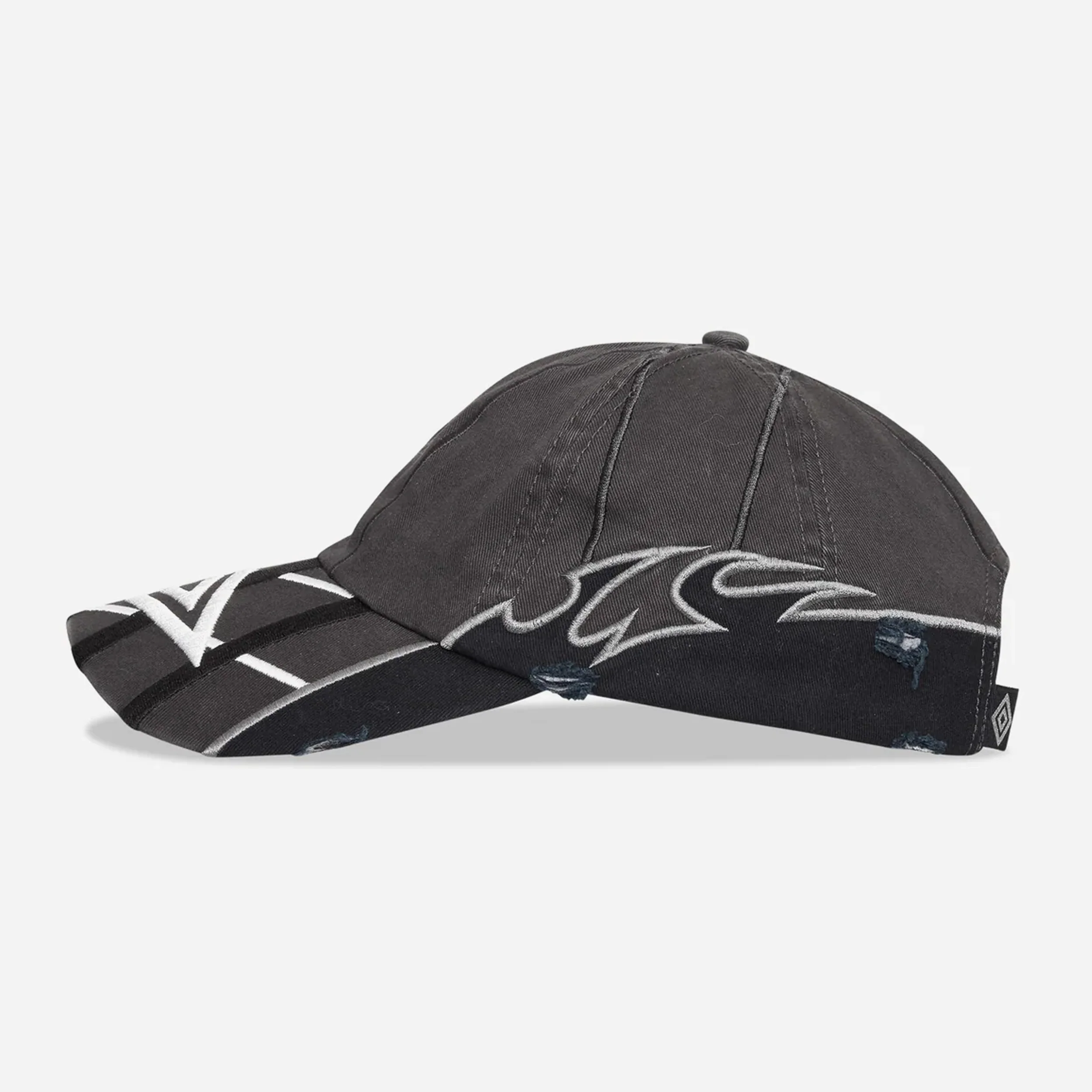 Goalkeeper Cap Dark Grey - Image 2