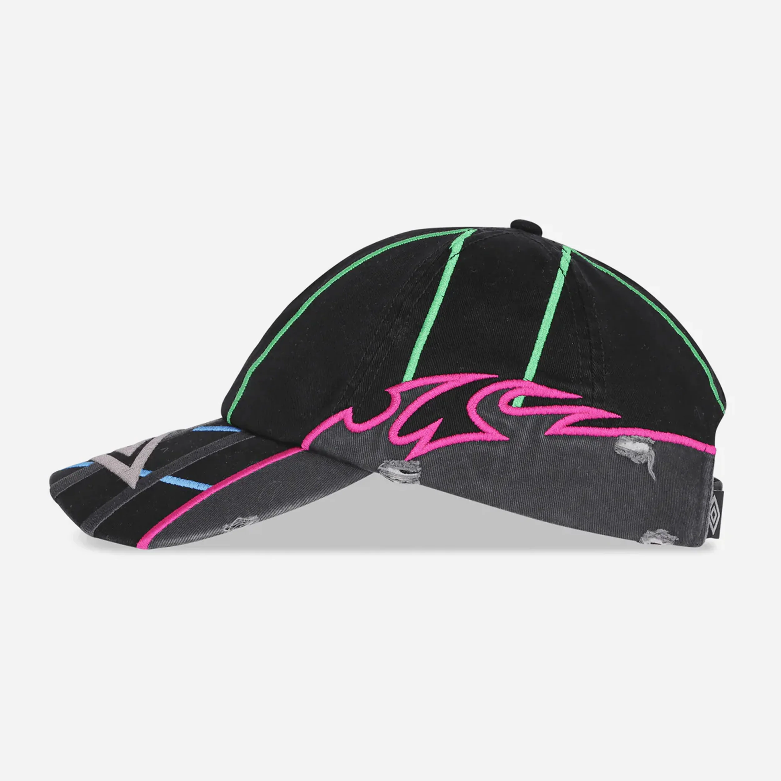 Goalkeeper Cap Black Anthracite - Image 2
