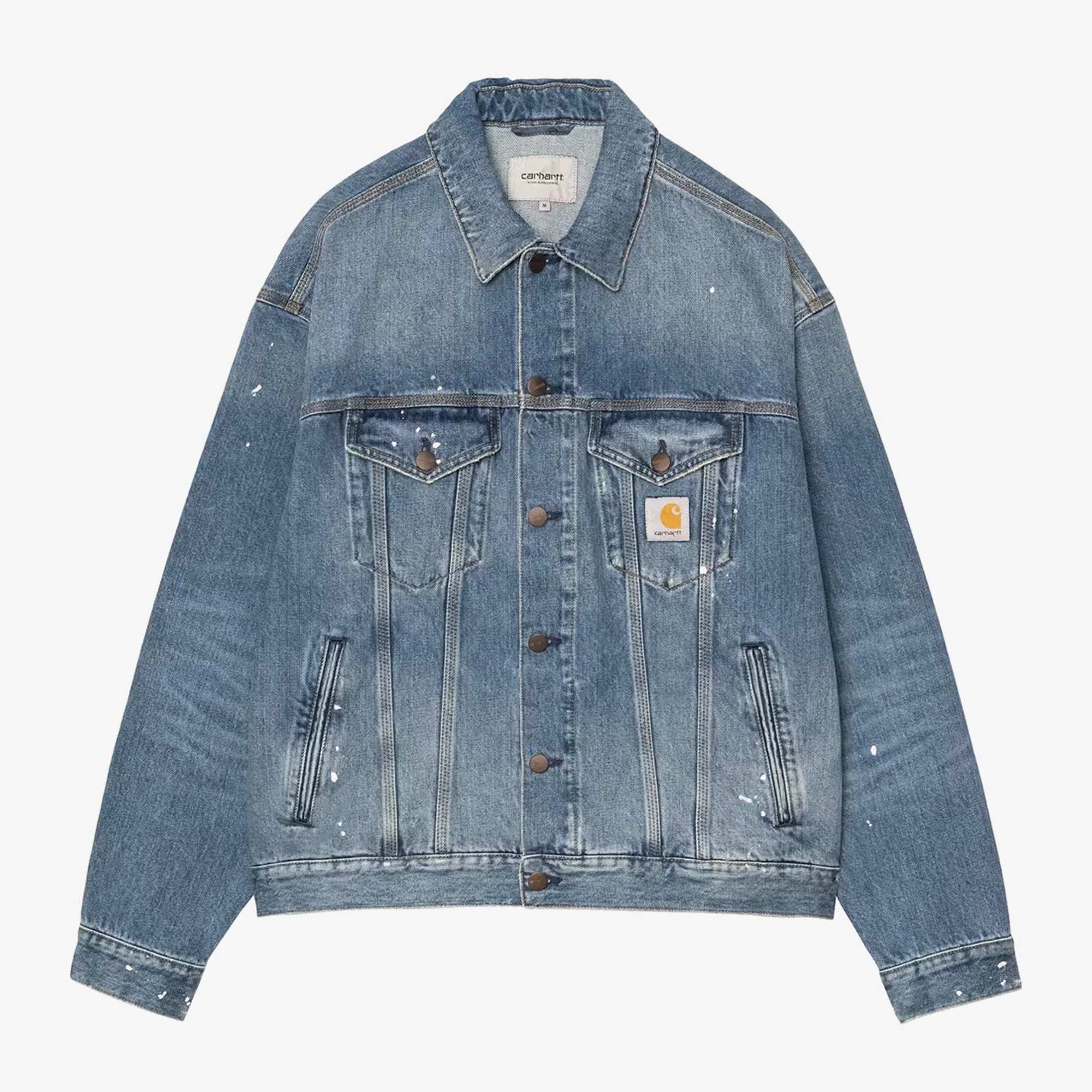 Helston Jacket Blue Splatter