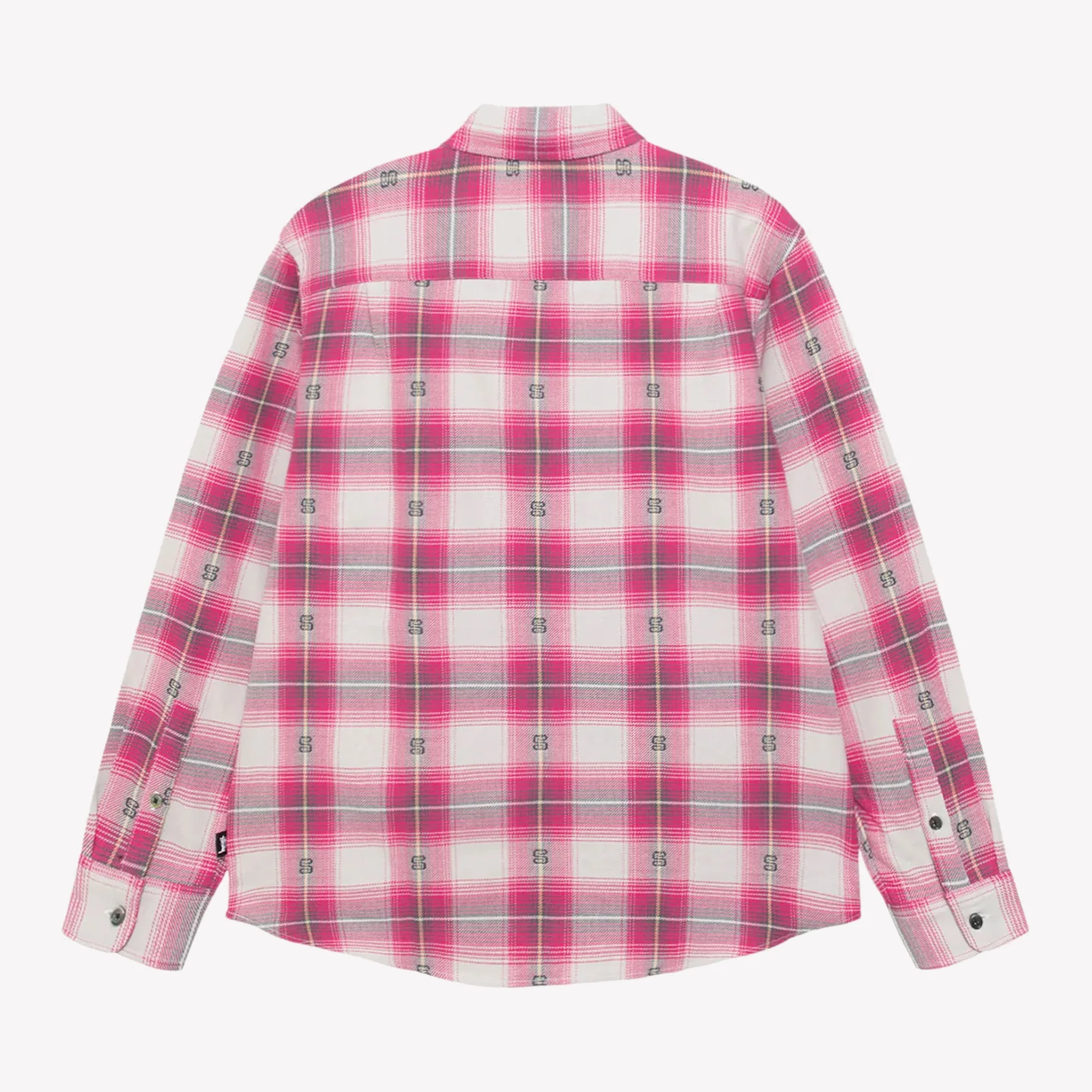 Motif Plaid Shirt Pink - Image 2