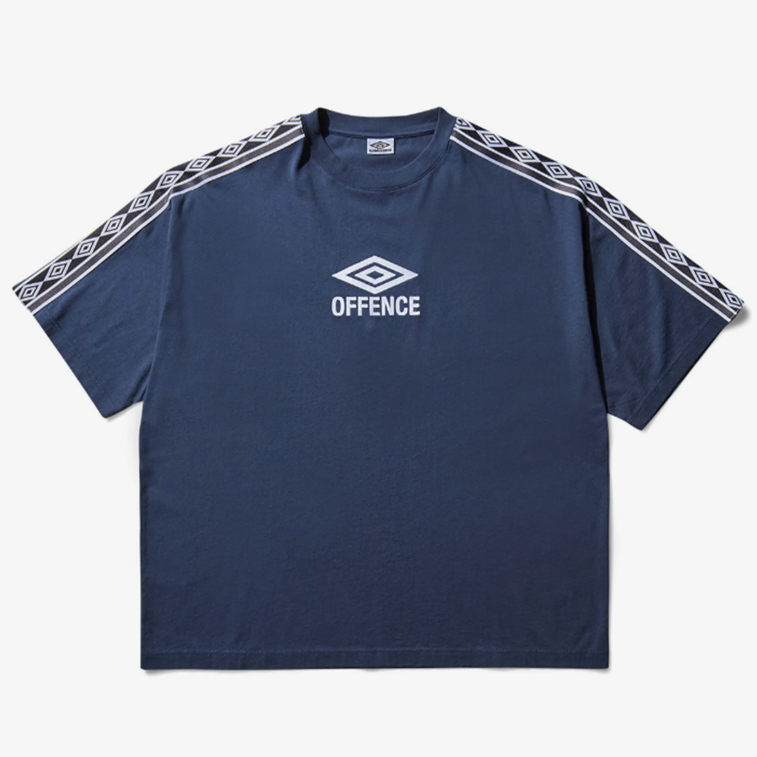Offence Defence Tape Tee Blue