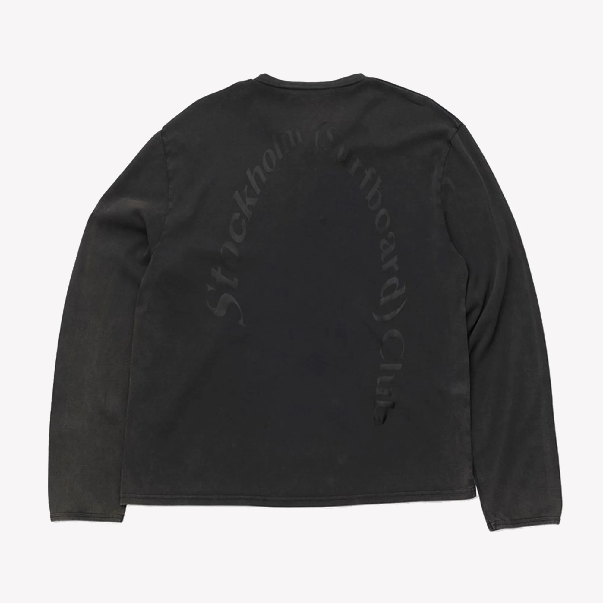 Eye Henley T-shirt Black - Image 2