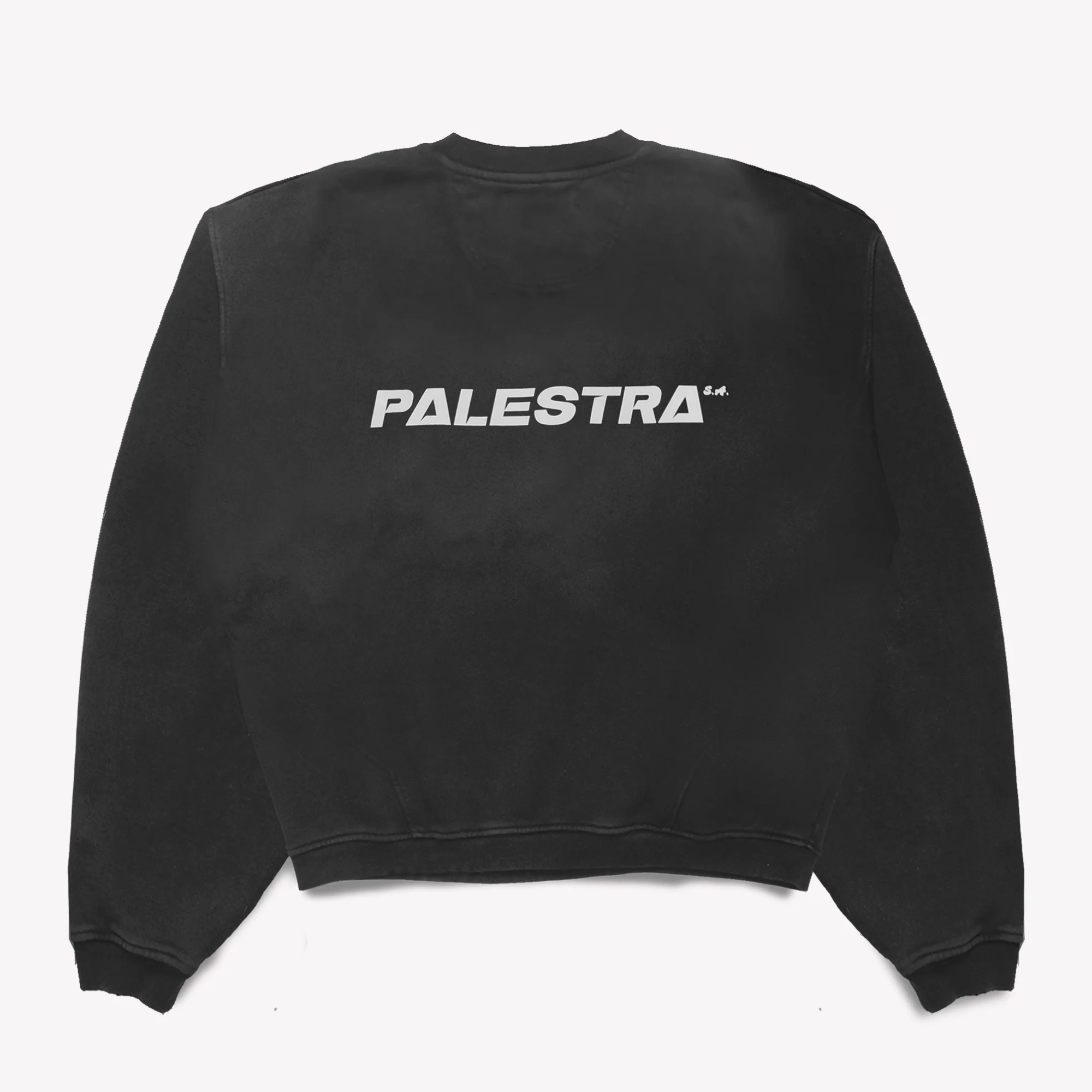 Palestra Logo Crewneck Black - Image 2