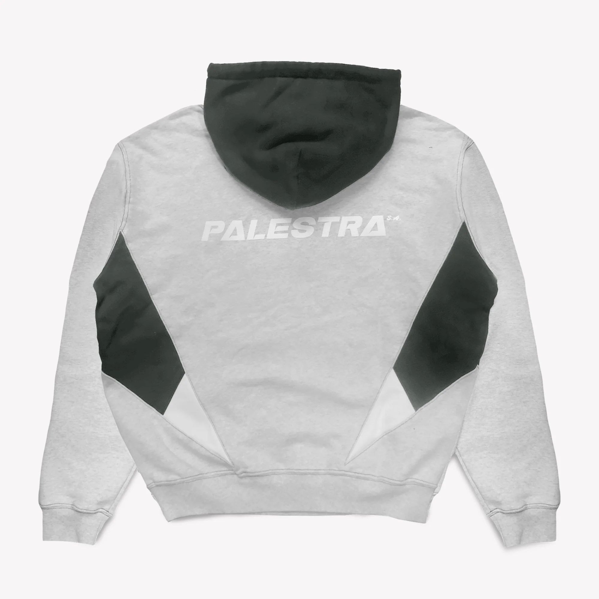 Palestra Logo Hoodie Grey - Image 2