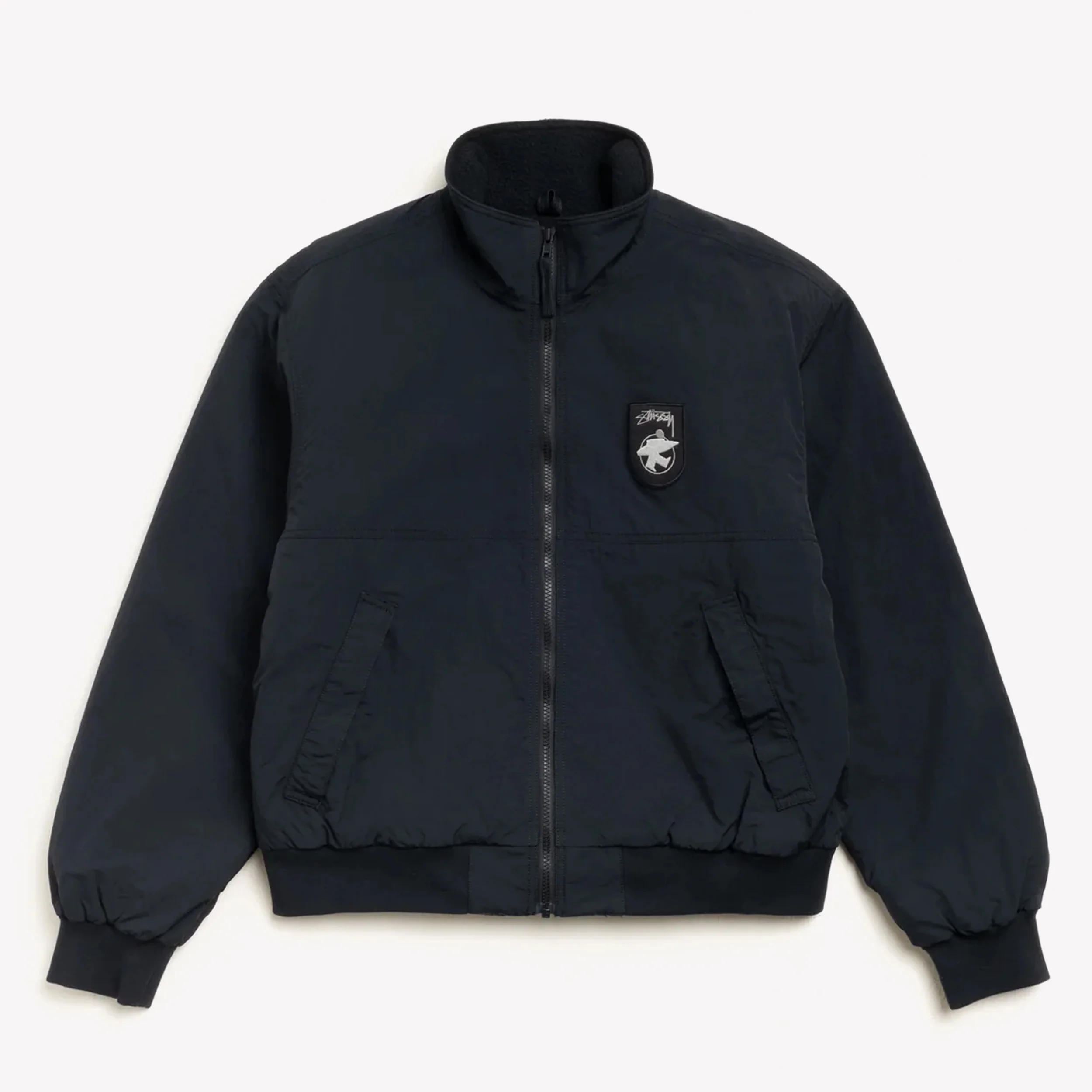 Polar Fleece Lined Jacket Black