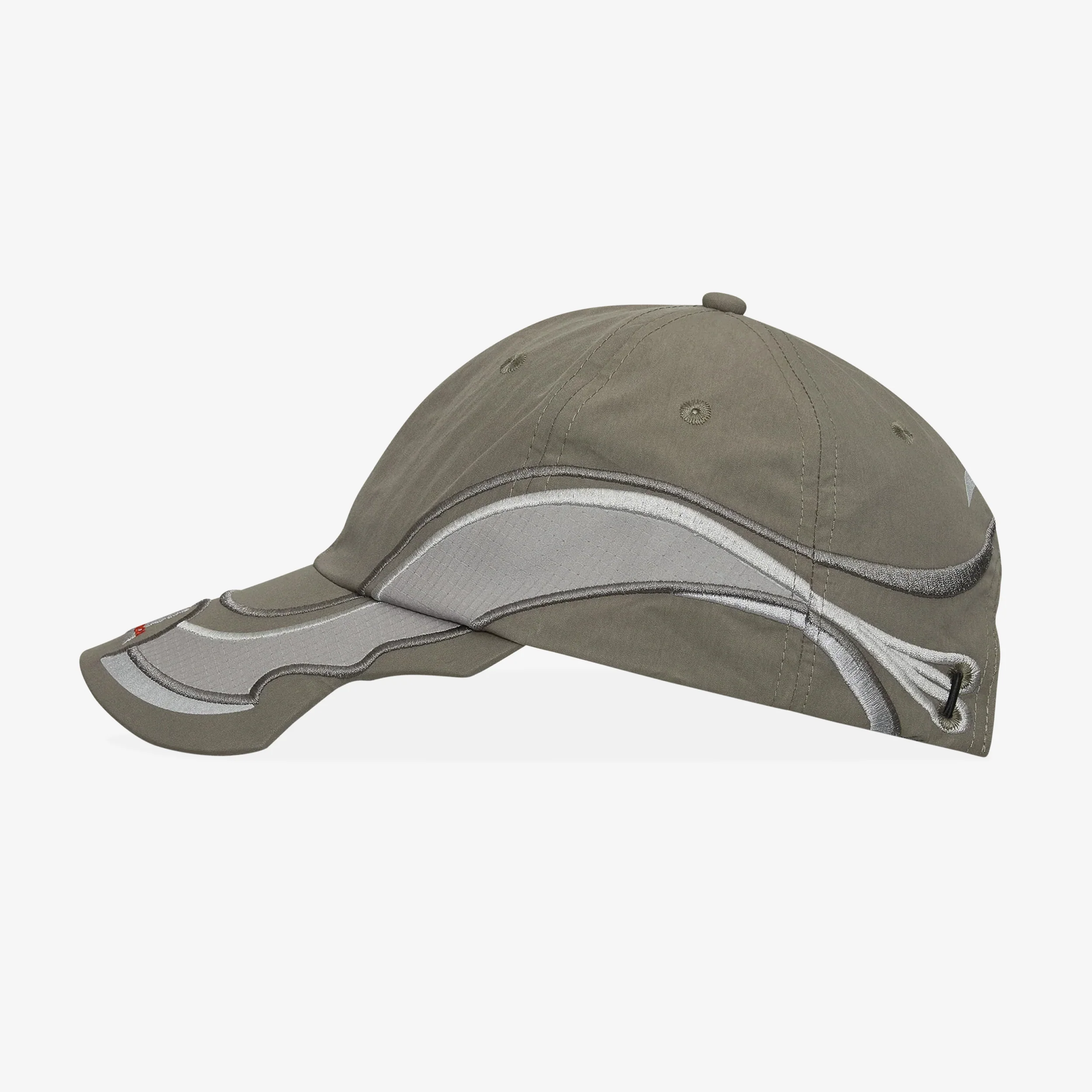 Pursuit 6 Panel Cap Grey - Image 2