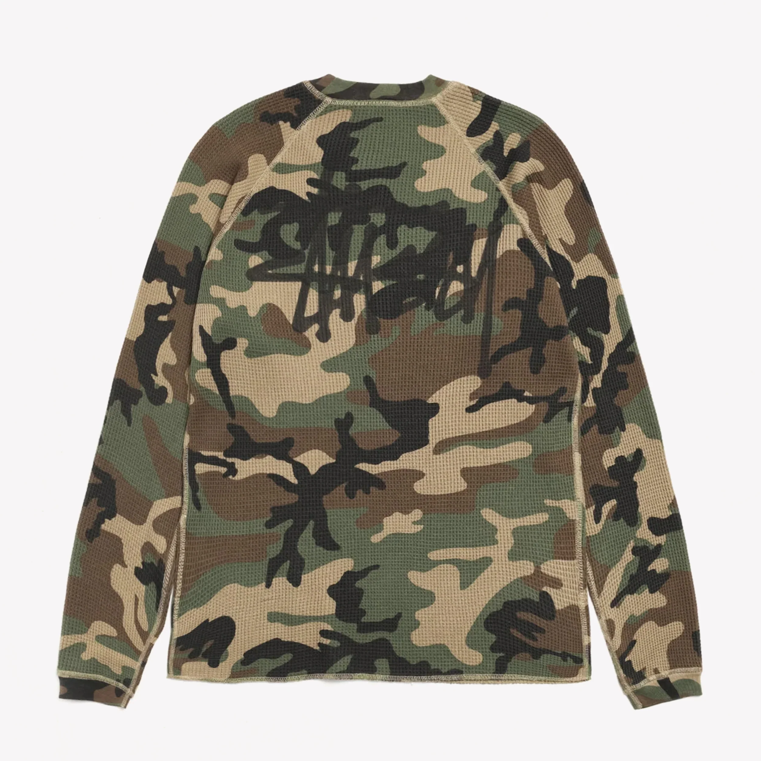 Raglan Thermal Stock Woodland Camo - Image 2