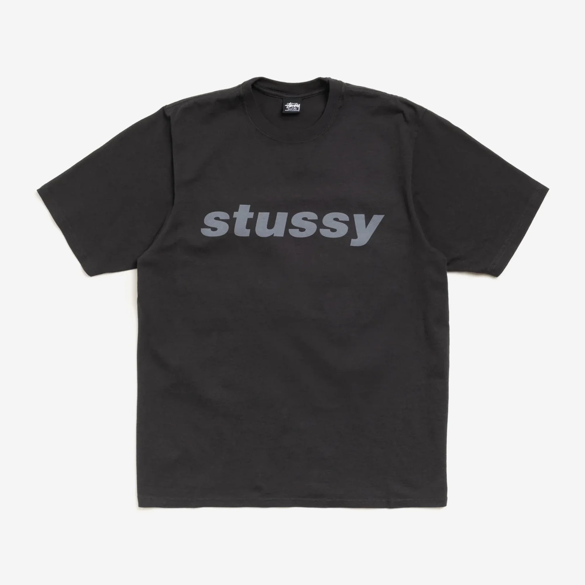 Shark Pig. Dyed Tee Faded Black