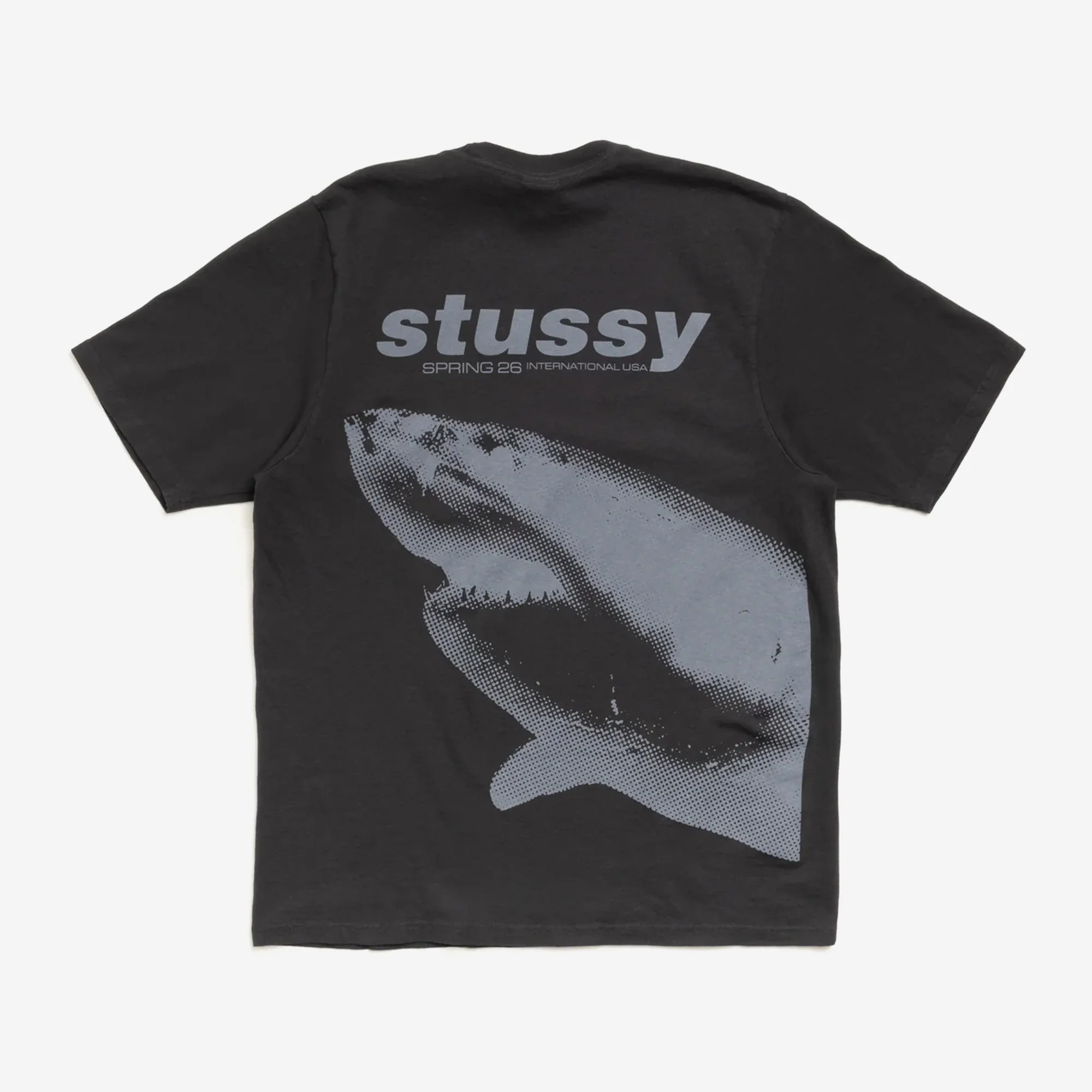 Shark Pig. Dyed Tee Faded Black - Image 2