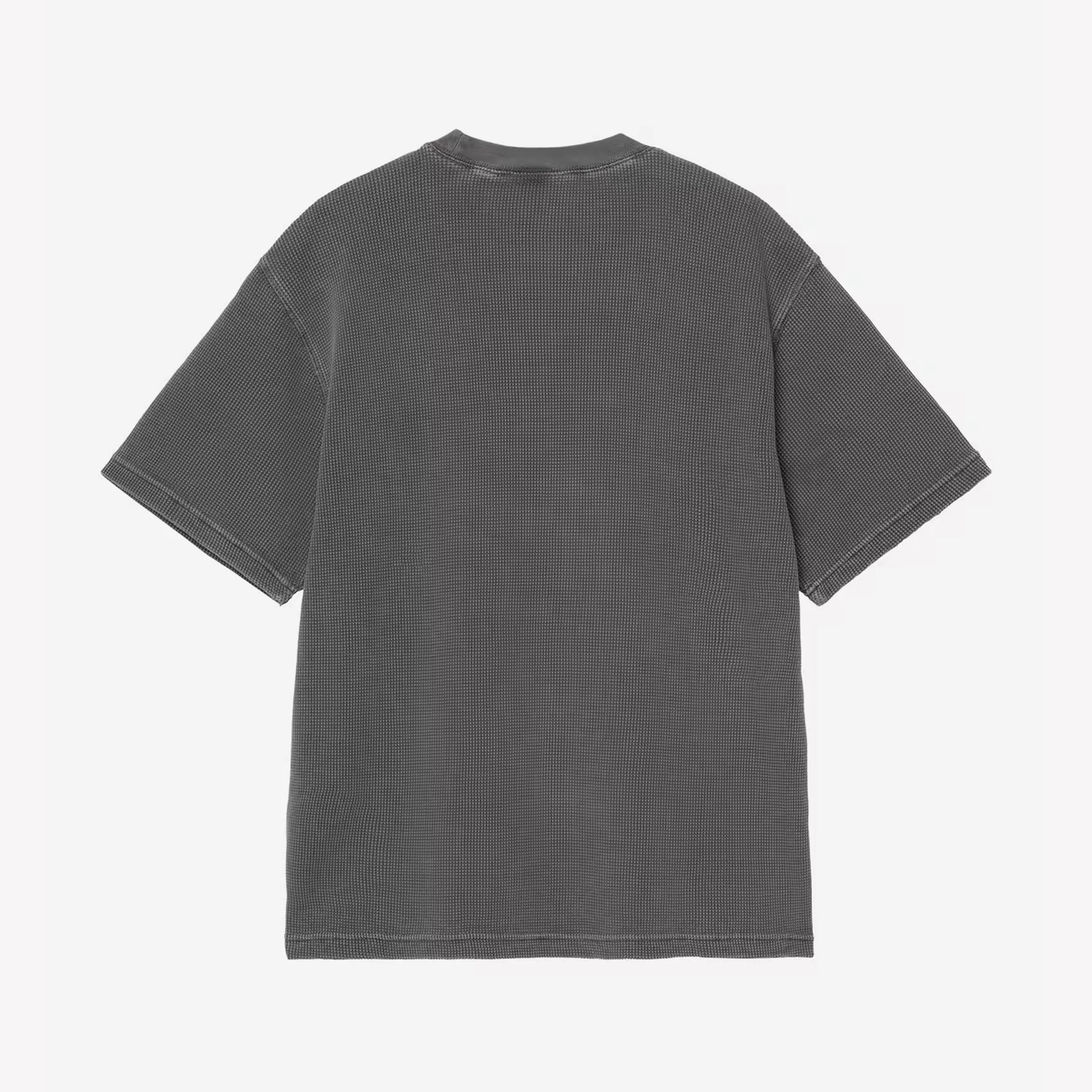 SS Nelson Waffle Tee Washed Black - Image 2