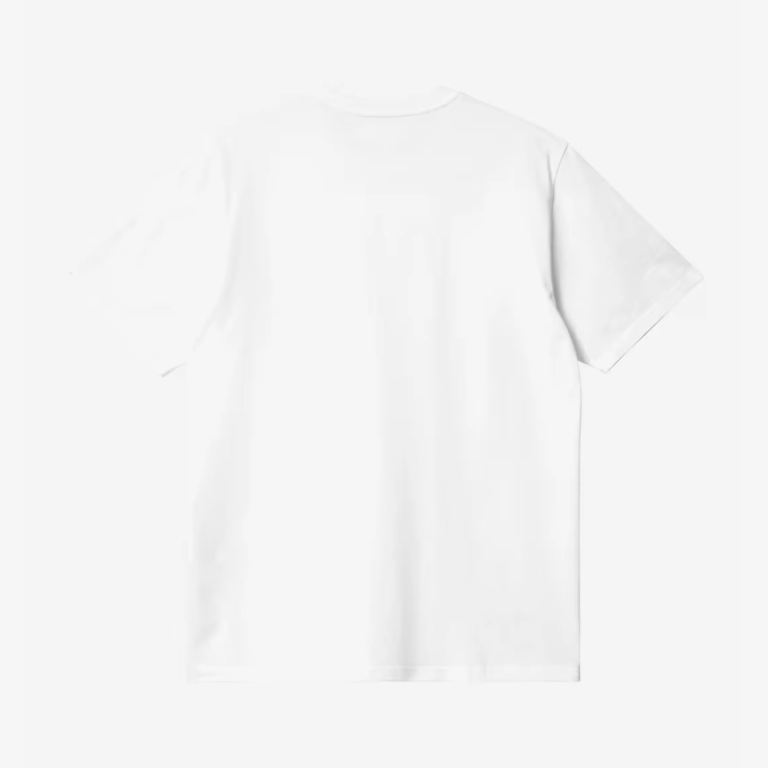 SS Pocket Heart Tee White - Image 2