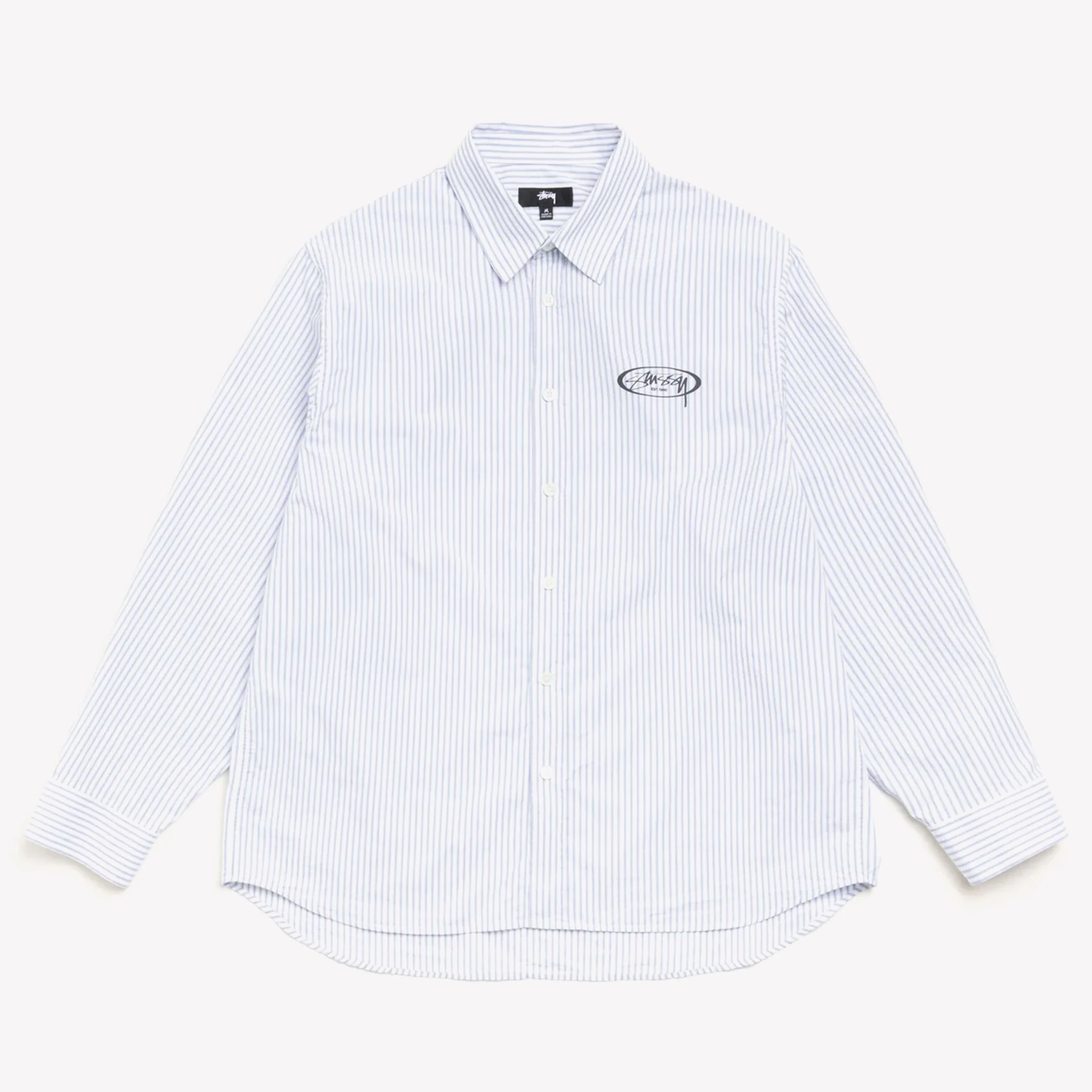 Standard LS Shirt Blue Stripe