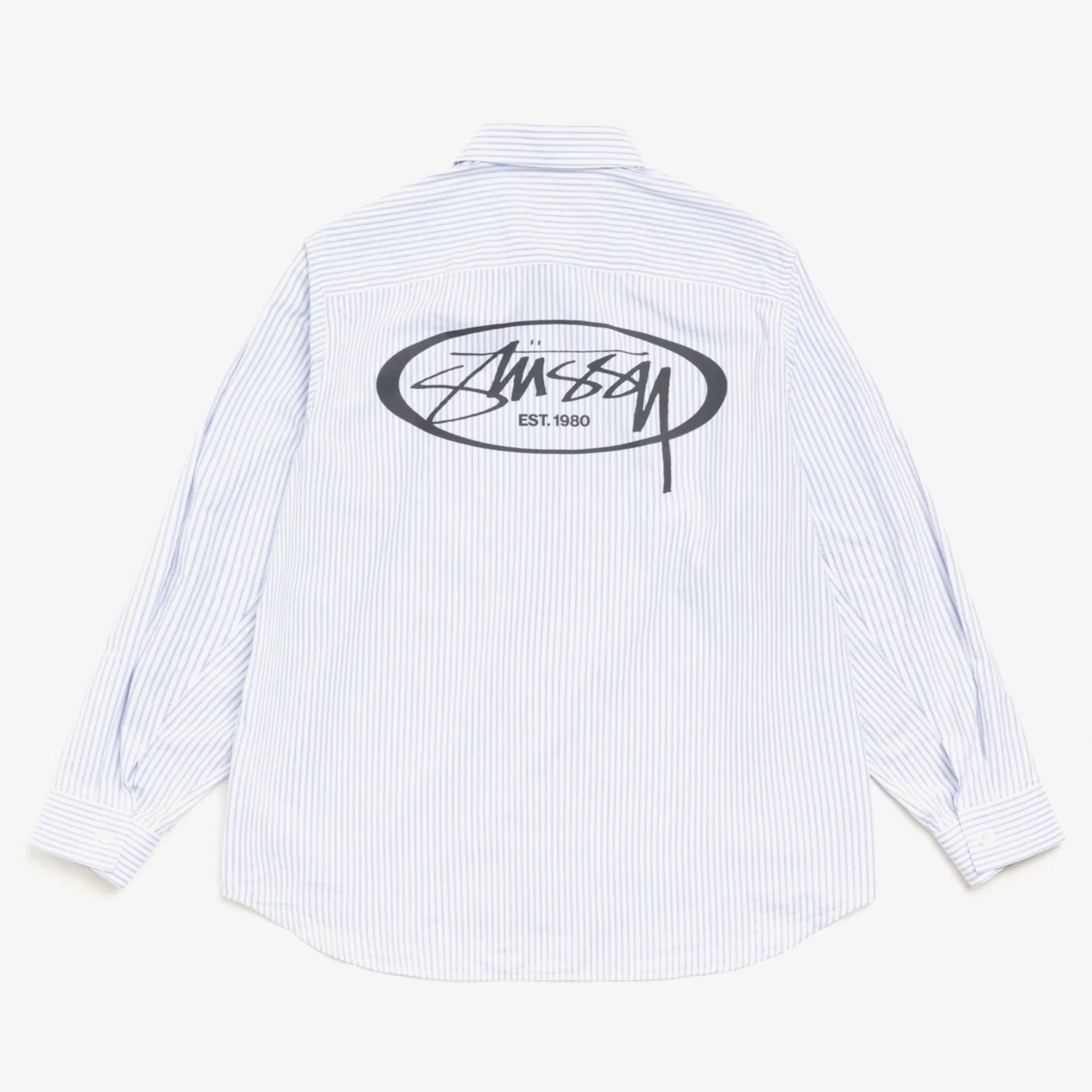 Standard LS Shirt Blue Stripe - Image 2