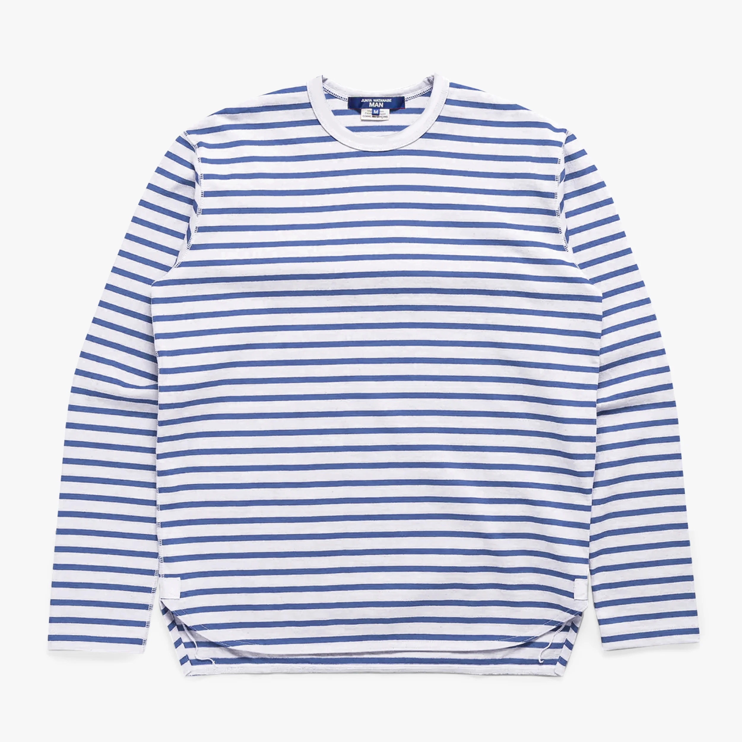 Stripe Longsleeve T-Shirt White/Blue