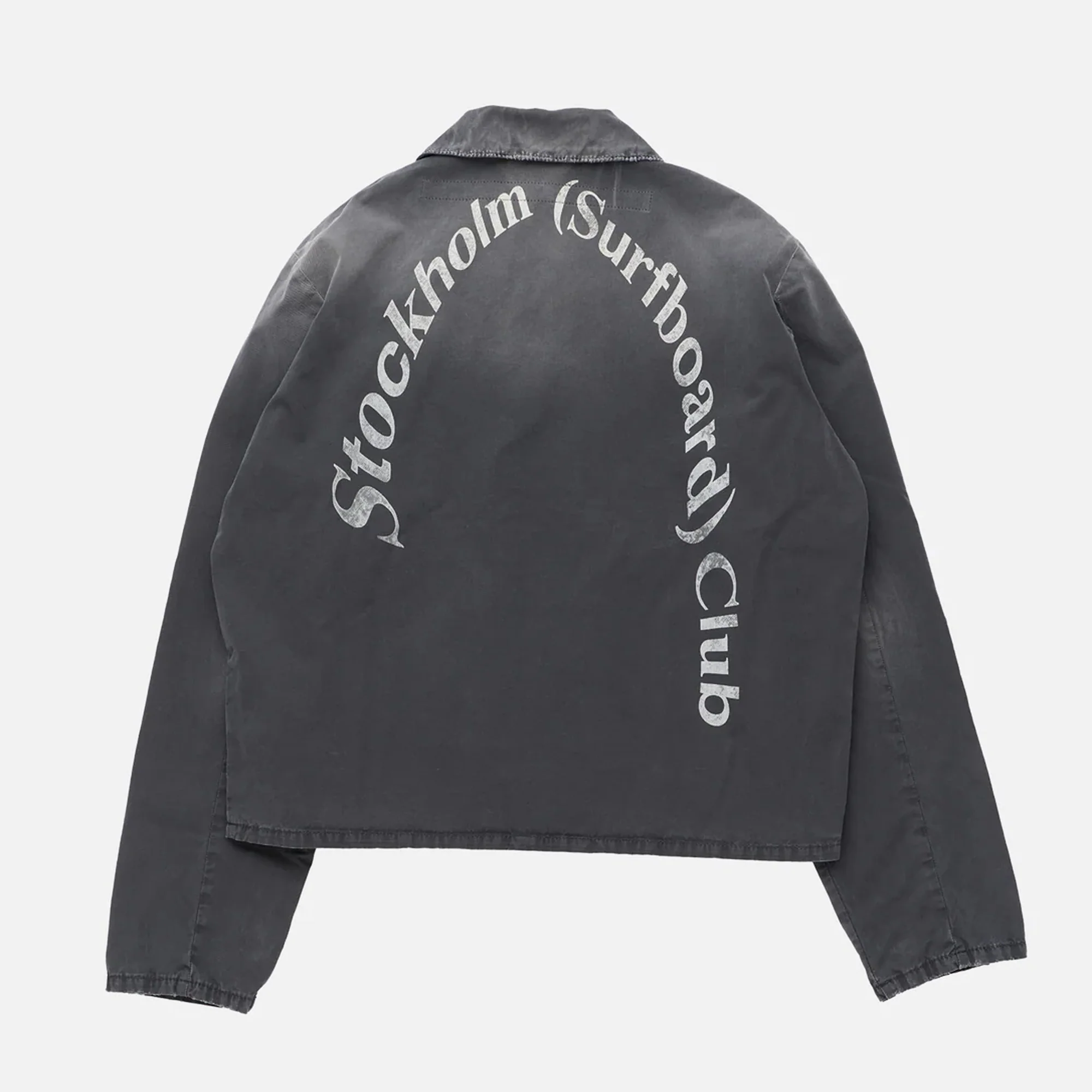Sunfaded Cotton Logo Jacke