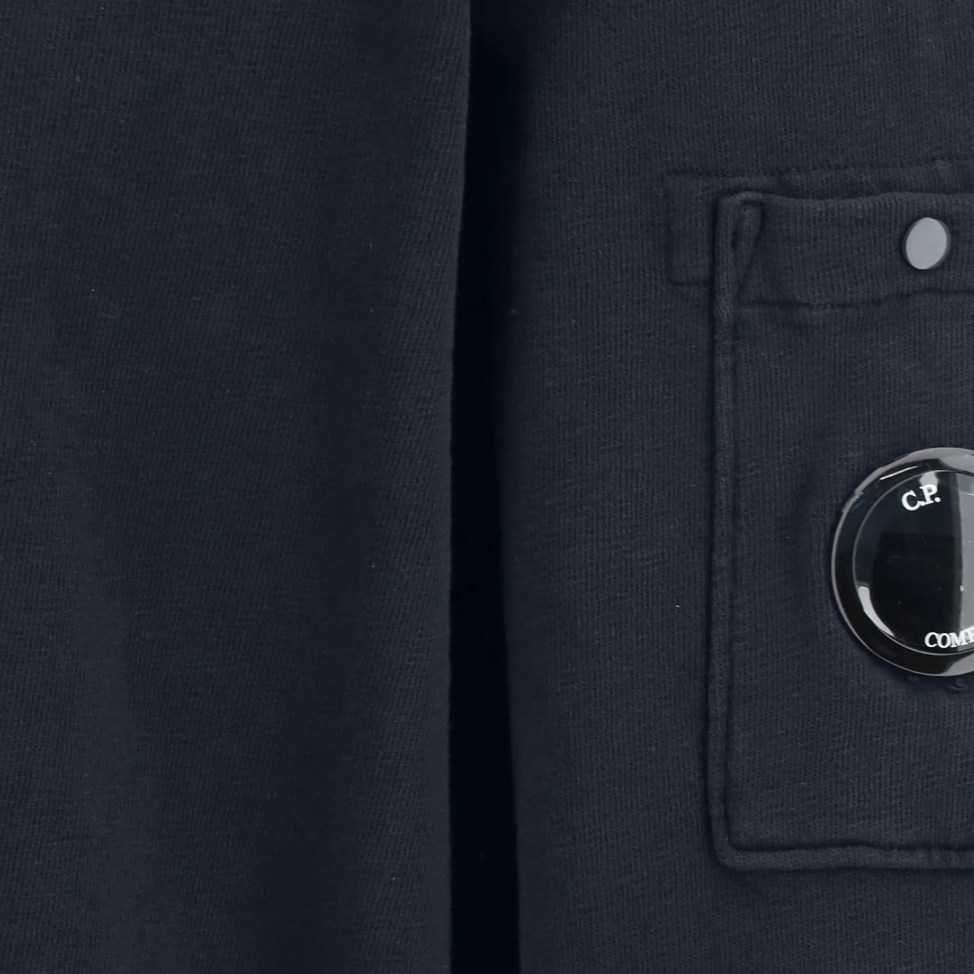 Sweatshirt Crewneck in Malfile Fleece Navy - Image 3