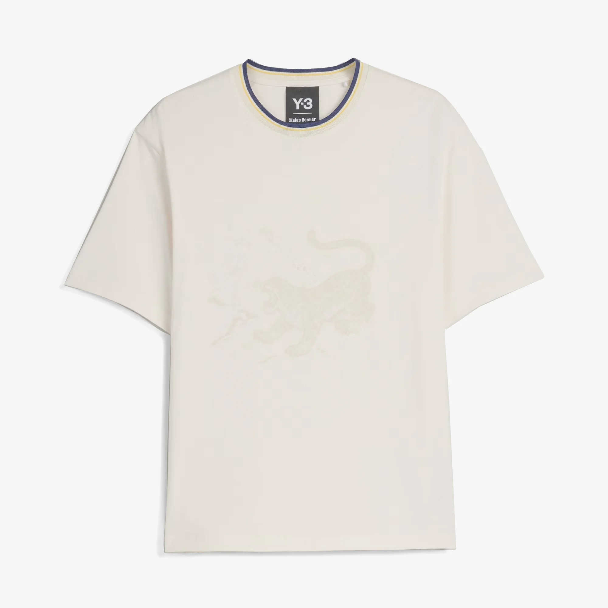 Wales Bonner Y-3 Graphic Tee Chalk White