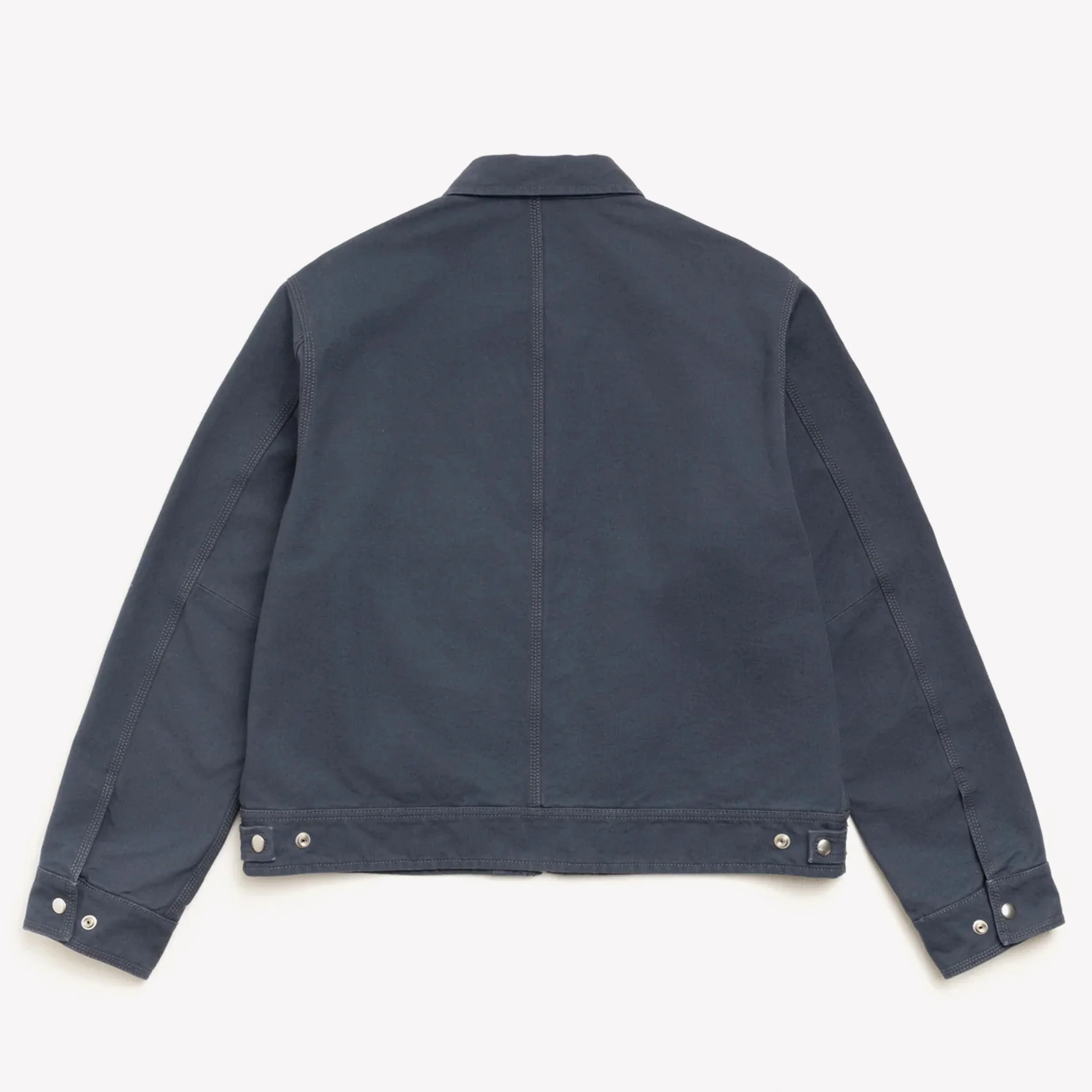 Work Jacket Collared Blue - Image 2