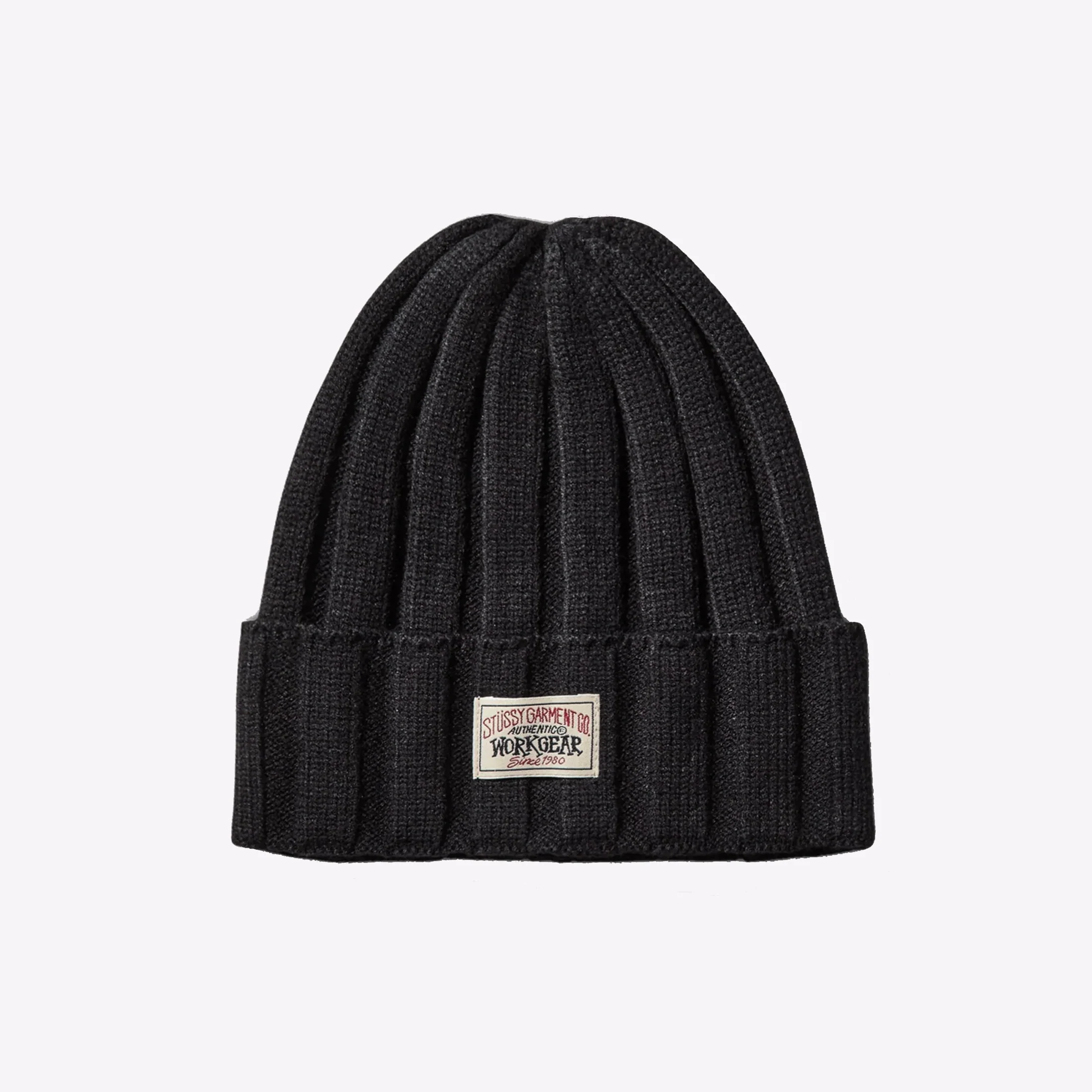 Workwear Cuff Beanie Black