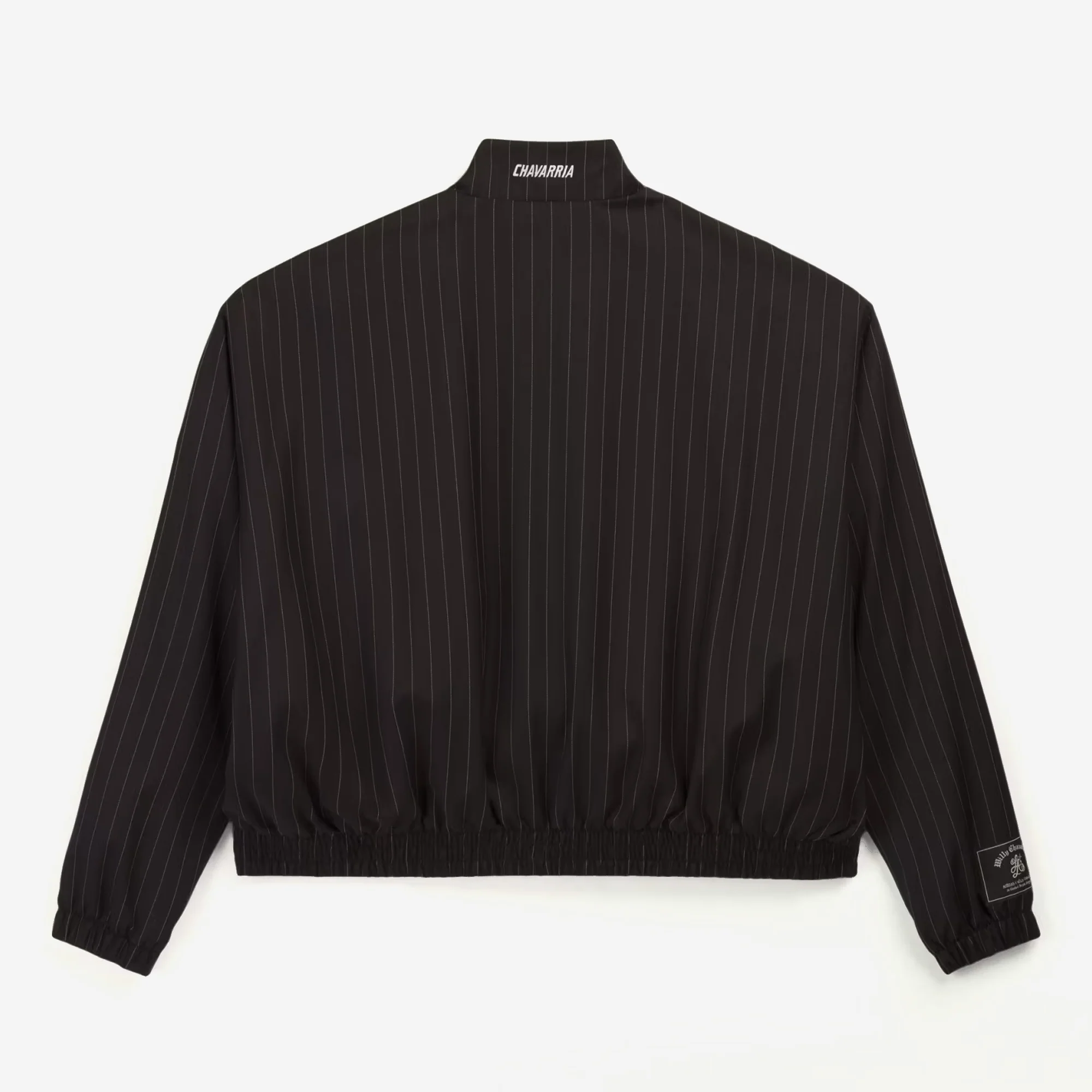 x Willy Chavarria Pinstripe Jacket Black - Image 2