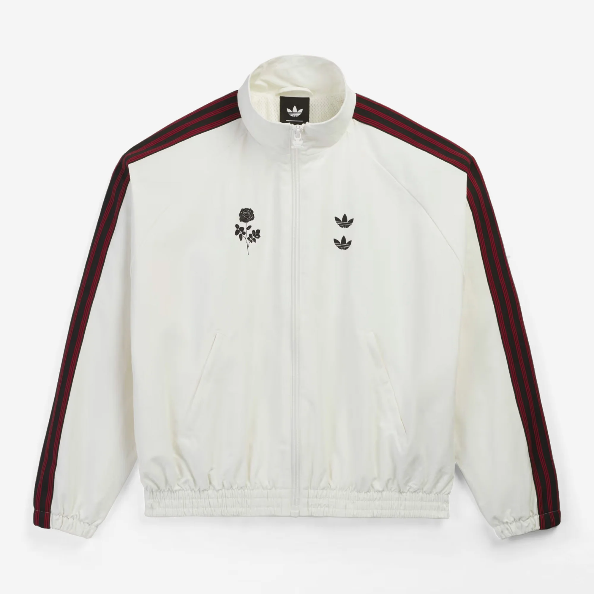 x Willy Chavarria Woven Track Top Offwhite